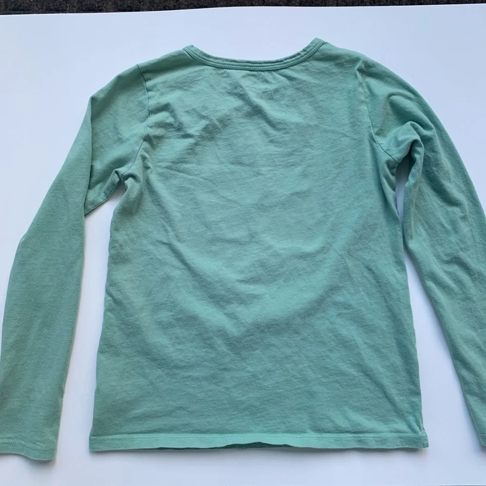 Oshkosh long sleeve t shirt green with owl 10